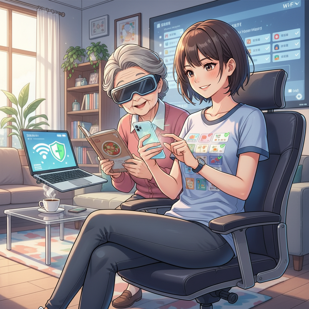 任務牆是否支援家人共用 Wi-Fi?風險評估