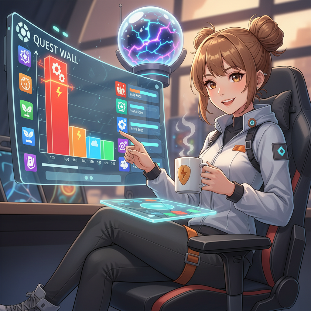 任務牆不同任務的能源耗損比較:哪種最費電?