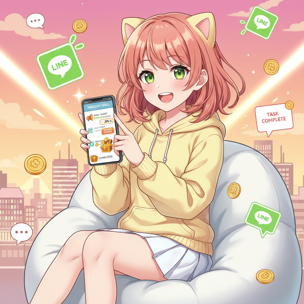 任務牆如何與 LINE 廣告形成「雙重曝光」