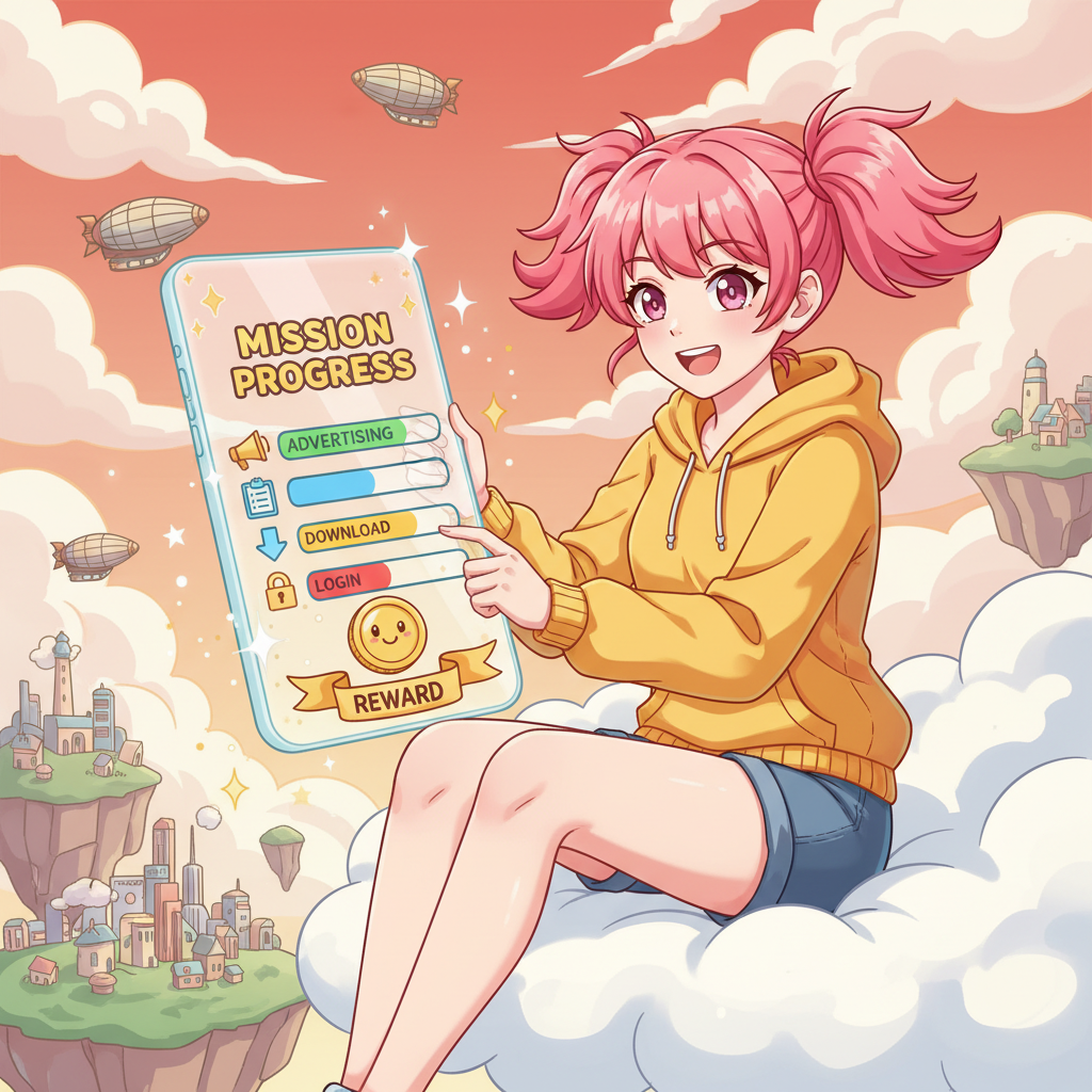 不同任務類型的風險等級分類（廣告、問卷、下載、登入）