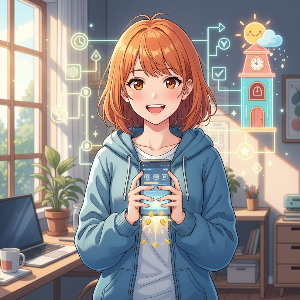 如何建立自動化工作流,每天早晨自動完成所有任務牆簽到