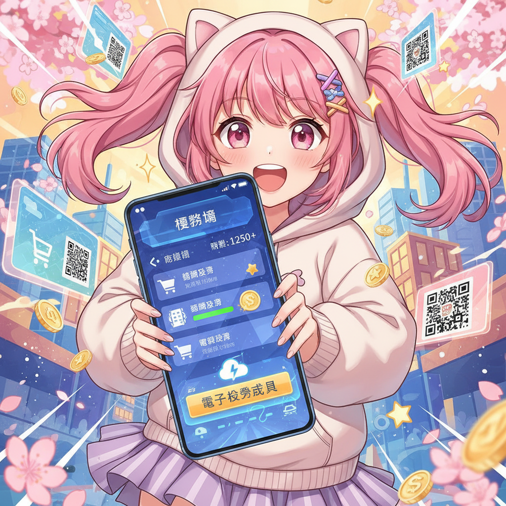 任務牆與電子發票載具結合:掃描發票賺取額外點數的隱藏管道