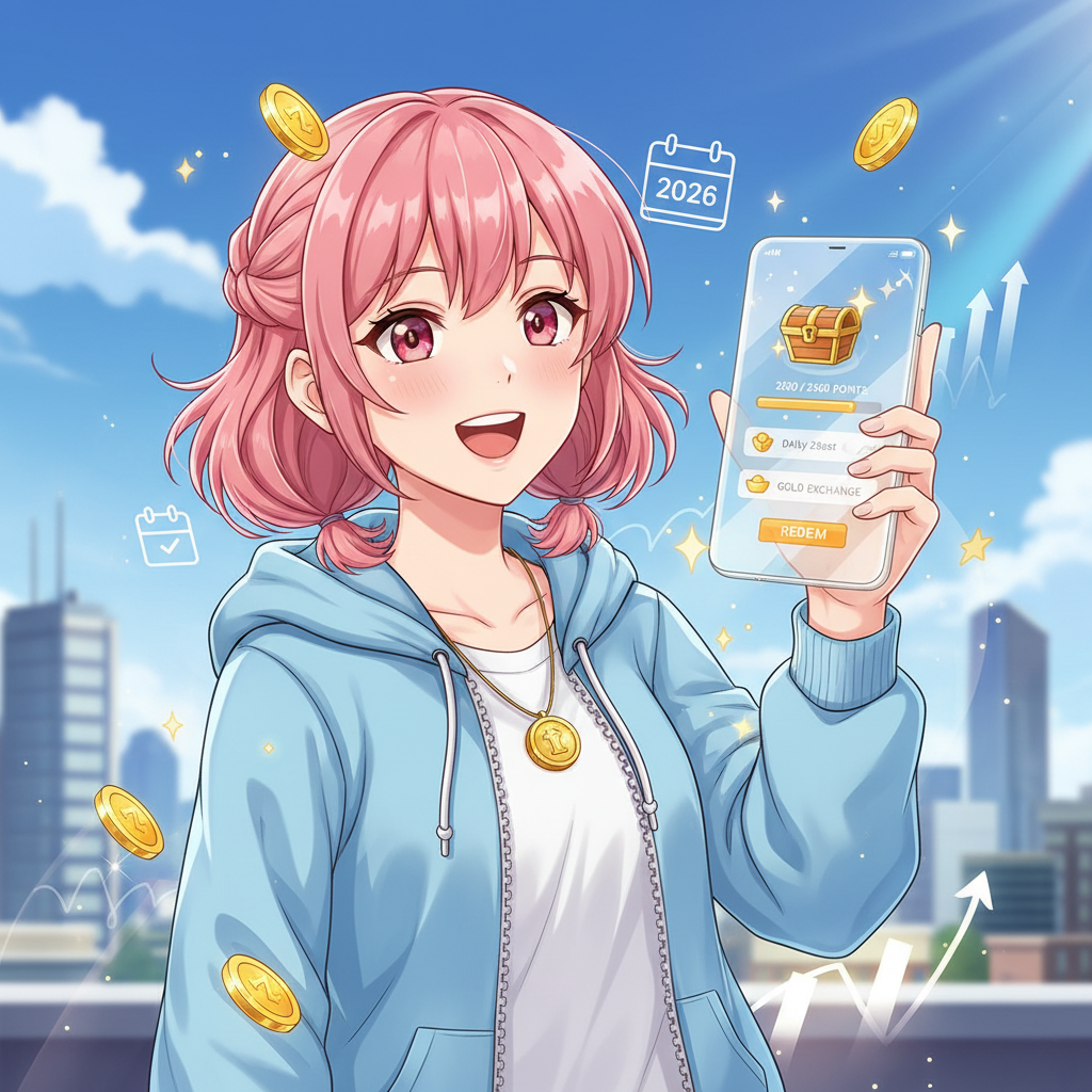 2026 年任務牆點數兌換實體黃金:小額資產配置的新選擇