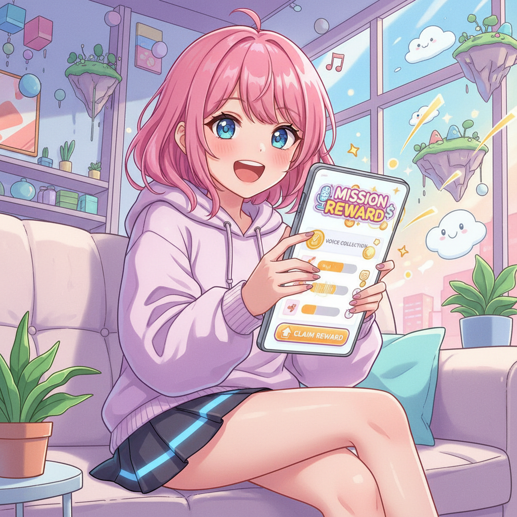 2026 年任務牆中的「語音採集」任務:為 AI 訓練聲音獲取高報酬