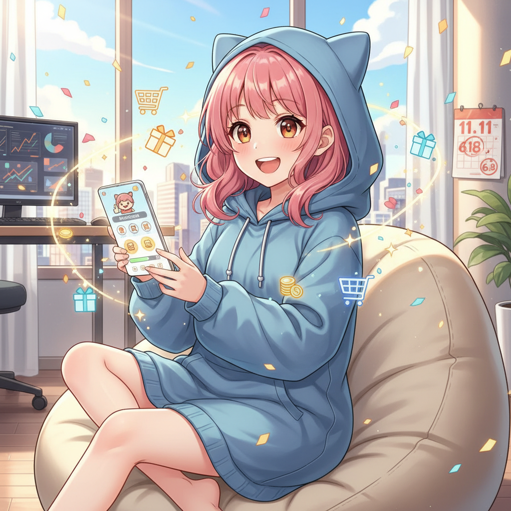 任務牆點數兌換電商購物金:結合雙 11 與 618 優惠達成利潤最大化