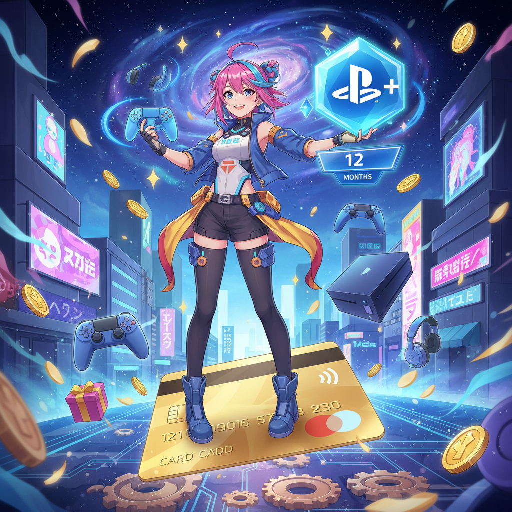 2025 信用卡購機禮:PS Plus 12 個月兌換碼領取方式,PS Plus 12 個月 兌換