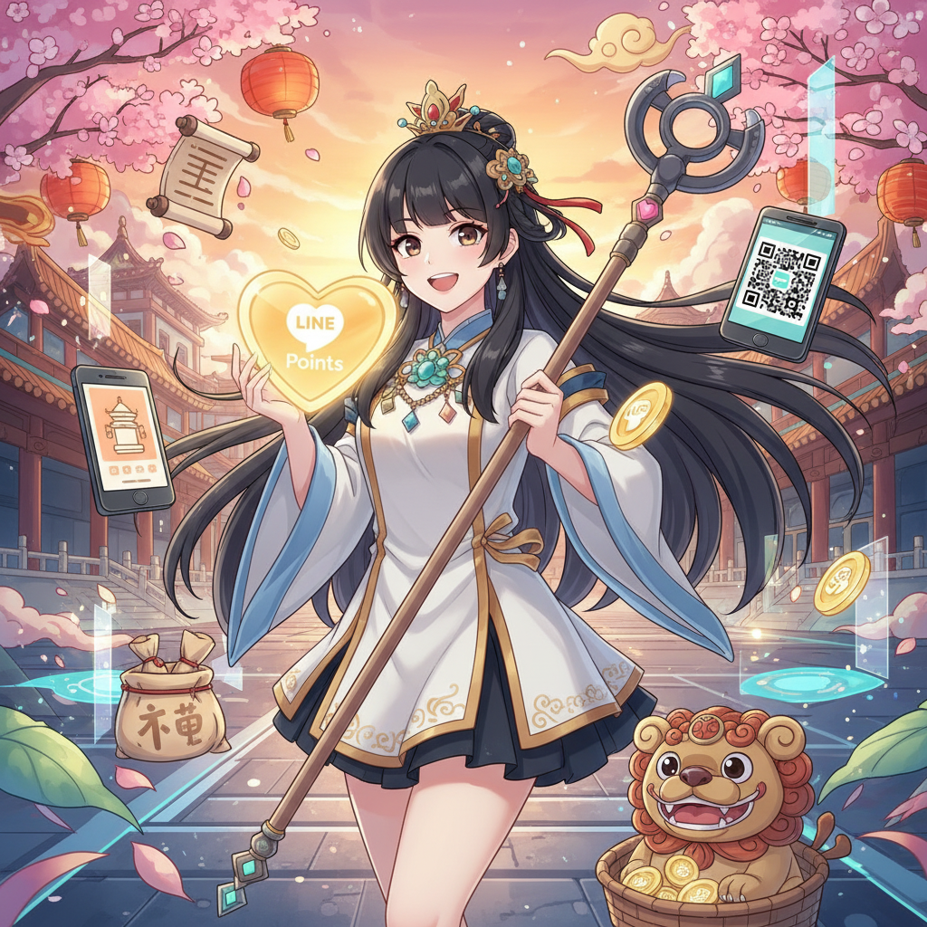 2025 媽祖遶境 LINE Points 活動：聯名序號與兌換方式,LINE Points 媽祖