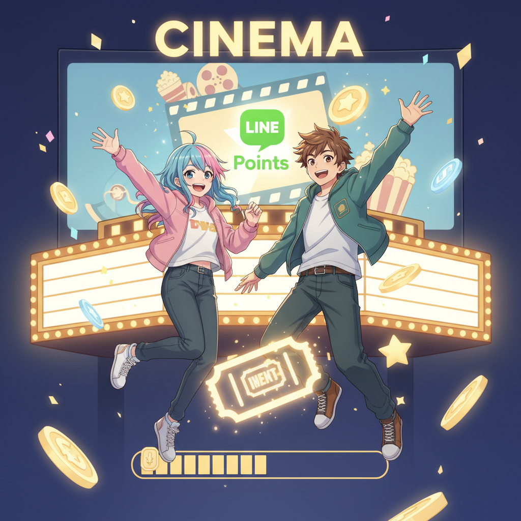 LINE Points 兌換威秀影城票：最新電影優惠碼使用法,LINE Points 威秀