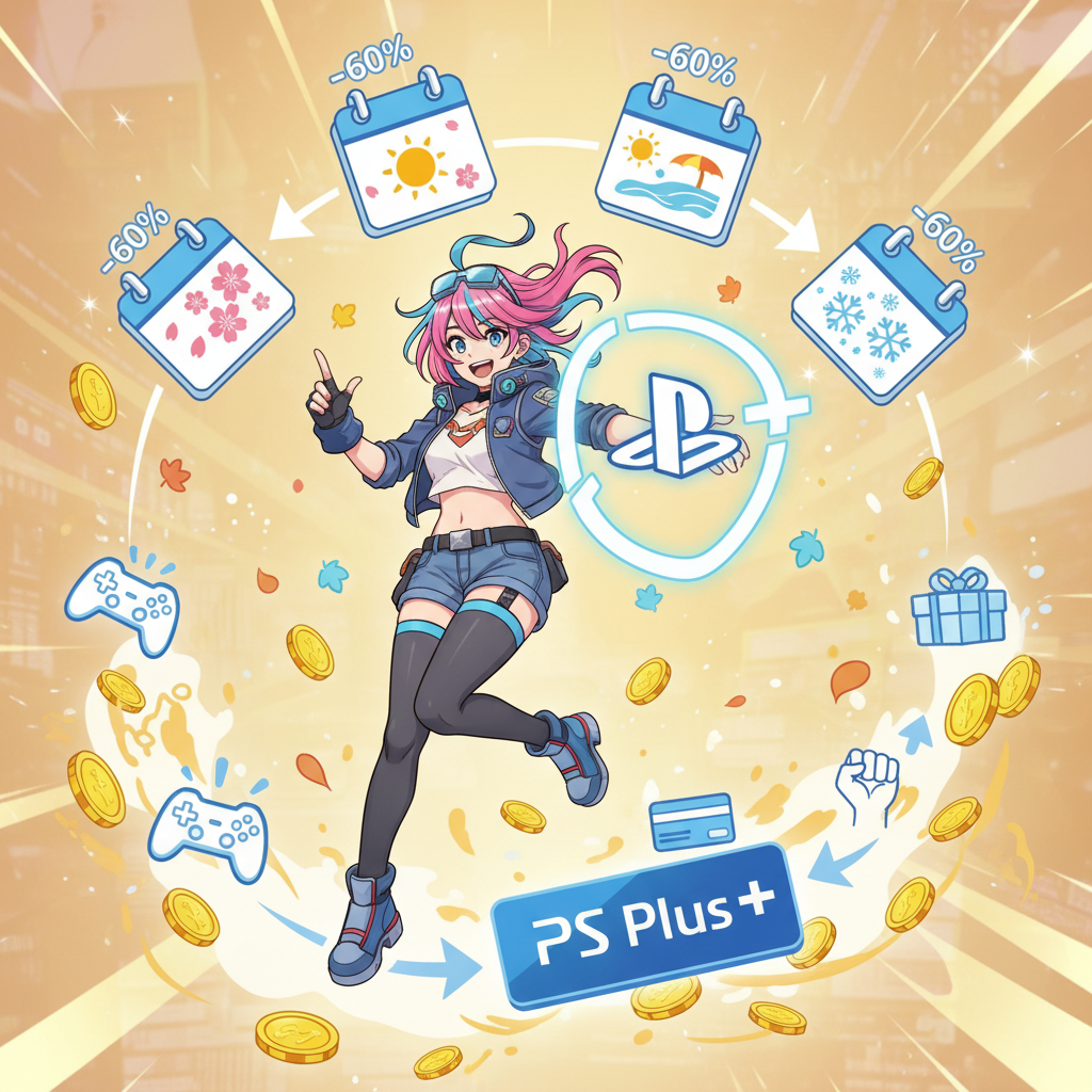 2025 PS Plus 折扣時間表：掌握這 4 個重要節日讓你買到 6 折會員,PS Plus 折扣時間表