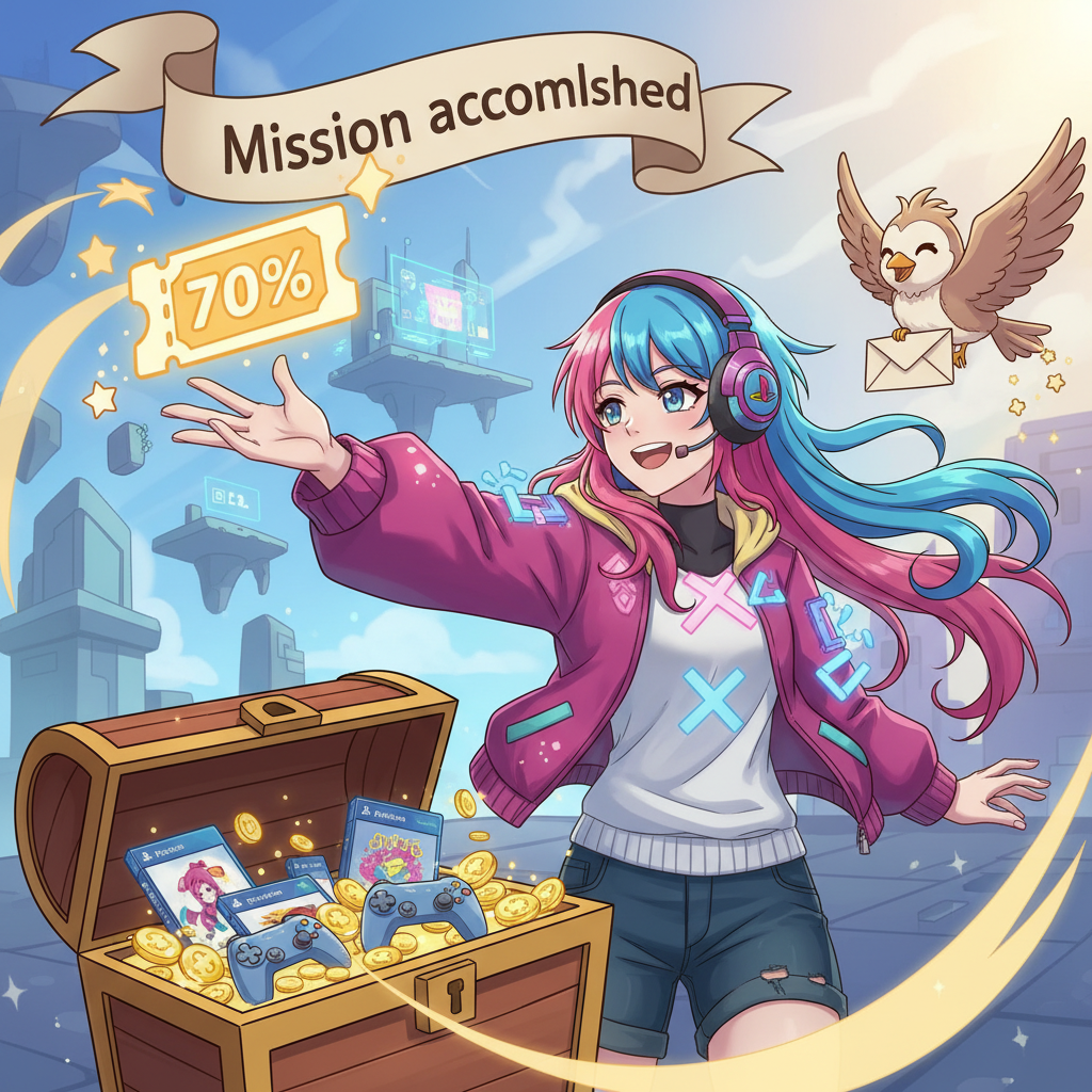 PS Plus 升級 7 折優惠碼如何領取？PlayStation 官方電子報訂閱教學,PS Plus 7折 優惠碼