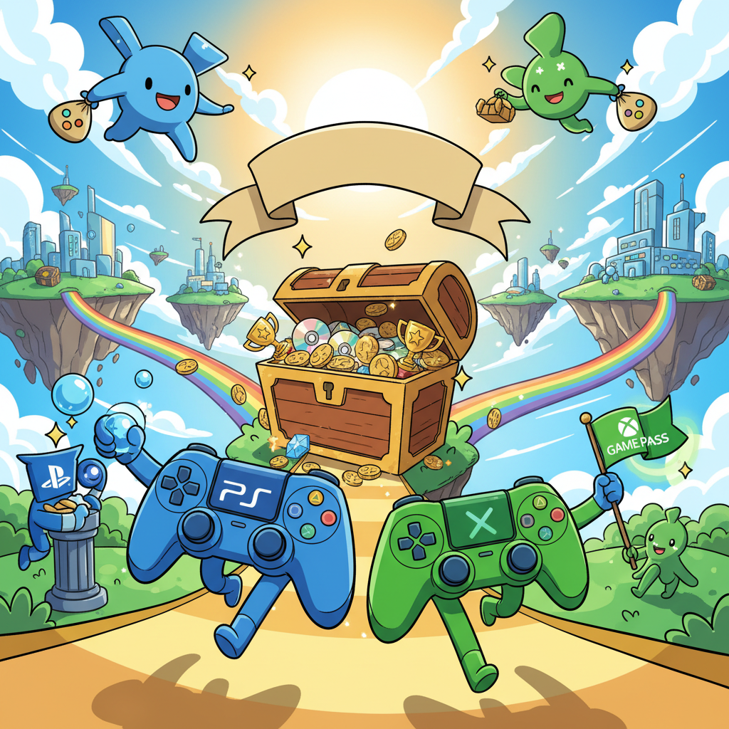 PS Plus vs Xbox Game Pass 折扣比較：2025 哪家訂閱服務更划算？,PS Plus vs Game Pass