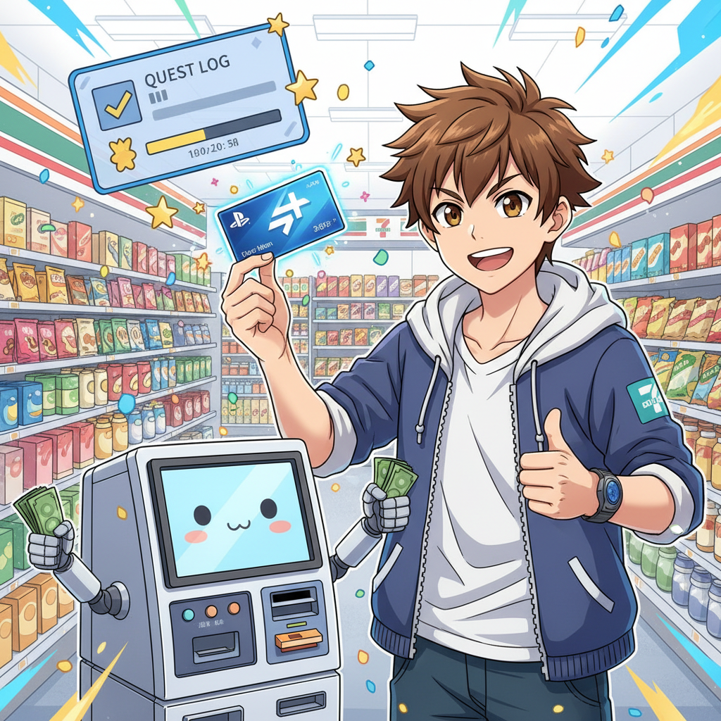 7-11 購買 PS Plus 兌換券教學：ibon 操作流程與現金支付省錢法,PS Plus 兌換券 7-11