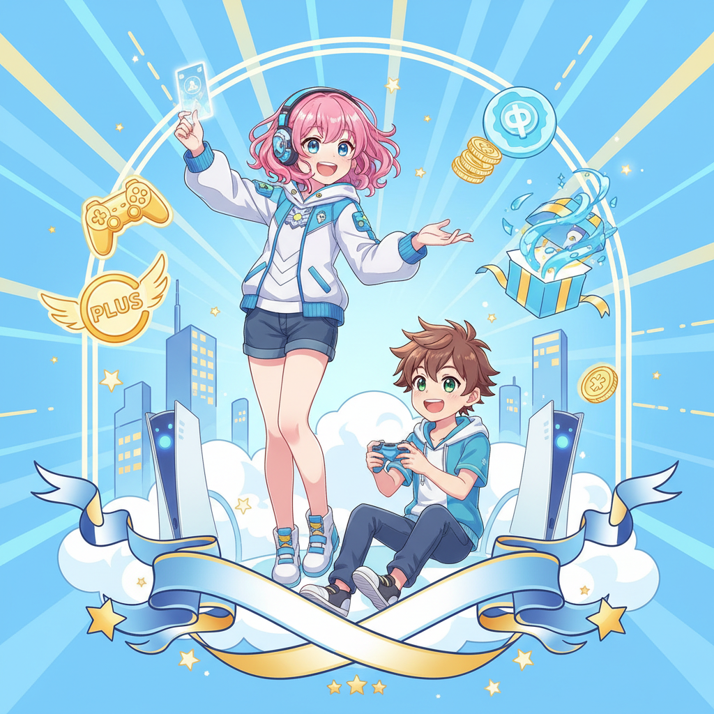 PS Plus 兌換券(台灣) 期間限定聯名優惠:買主機送會員序號領取方式,PS Plus 兌換券 聯名