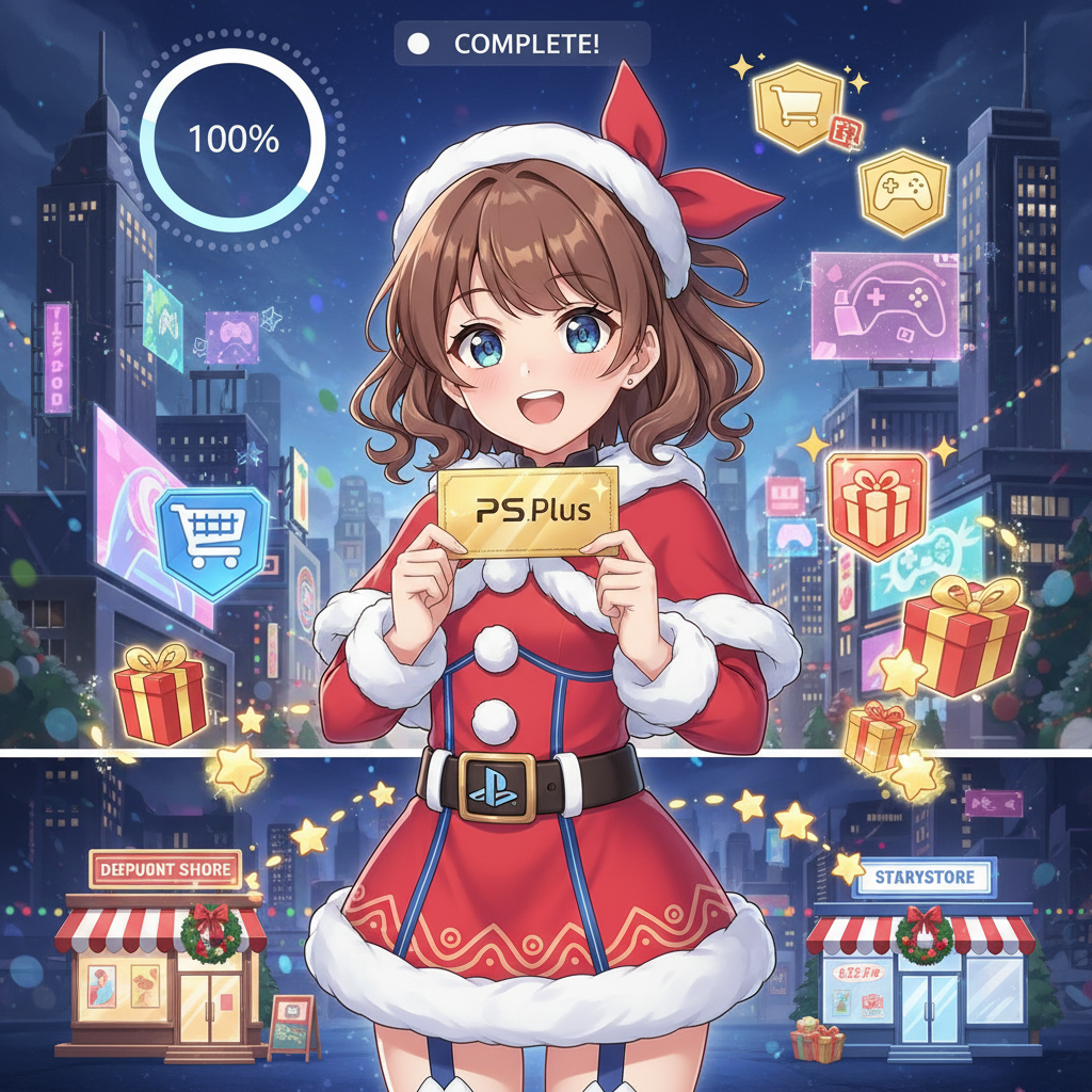 2025 聖誕節 PS Plus 兌換券優惠:各大百貨公司與遊戲店特價清單,PS Plus 兌換券 聖誕