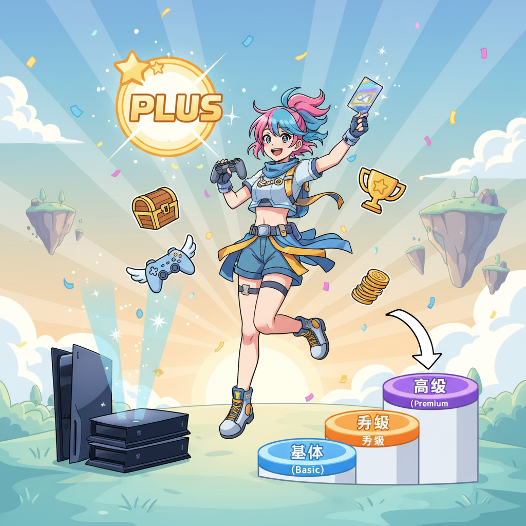 PS Plus 兌換券(台灣) 會員等級限制:基本版序號可以升級高級版嗎?,PS Plus 等級 限制