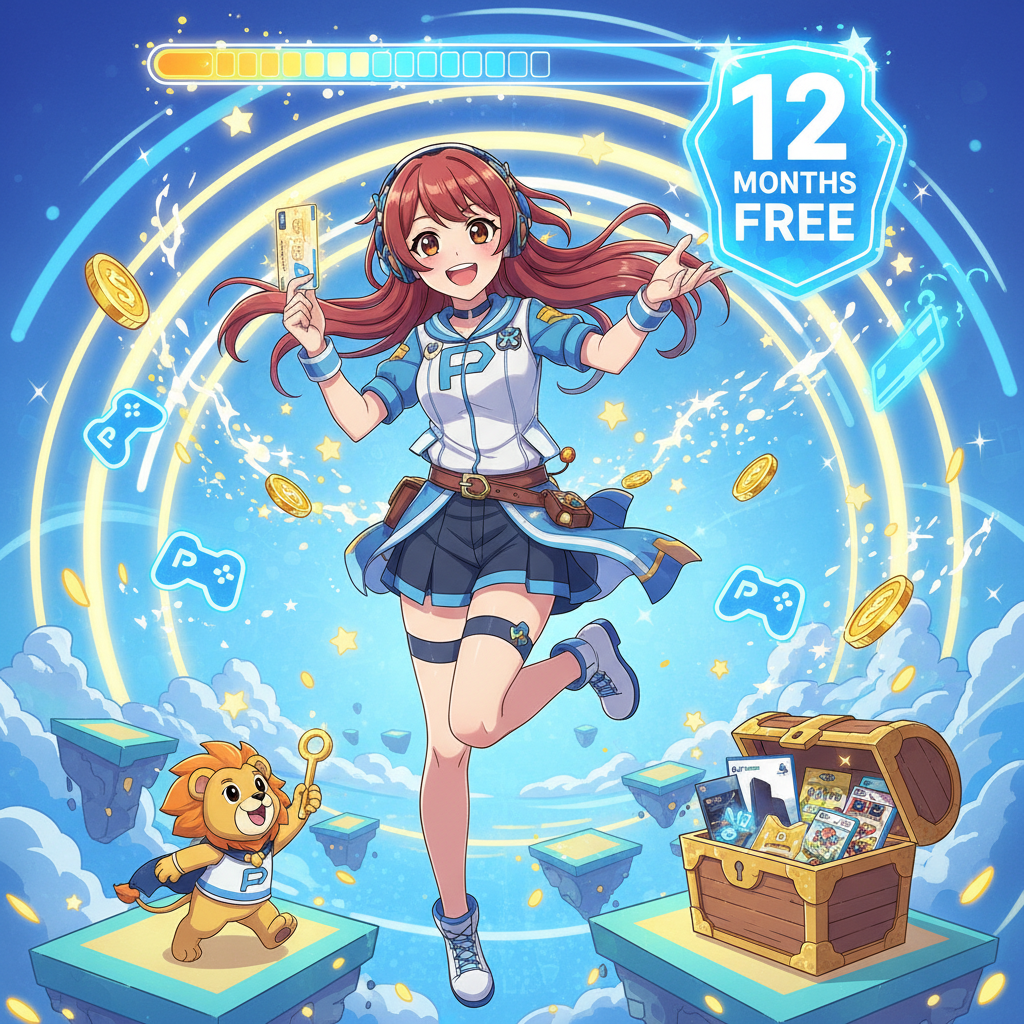 PS Plus 兌換券(台灣) 搭配信用卡首刷禮:免費拿 12 個月會員祕笈,PS Plus 首刷禮