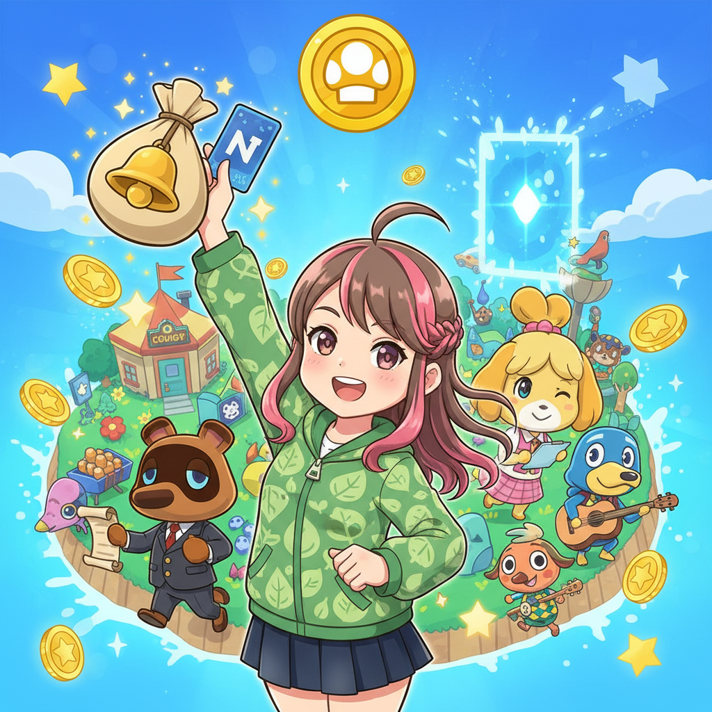 動物森友會 & 任天堂點數卡/兌換碼整理(NSO 會員+商城折扣)