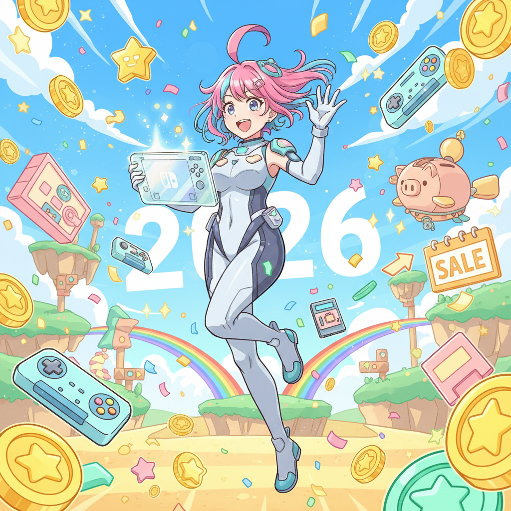 2026 Nintendo Switch 折扣懶人包:主機特價、eShop 優惠與省錢攻略,2026 Switch 折扣