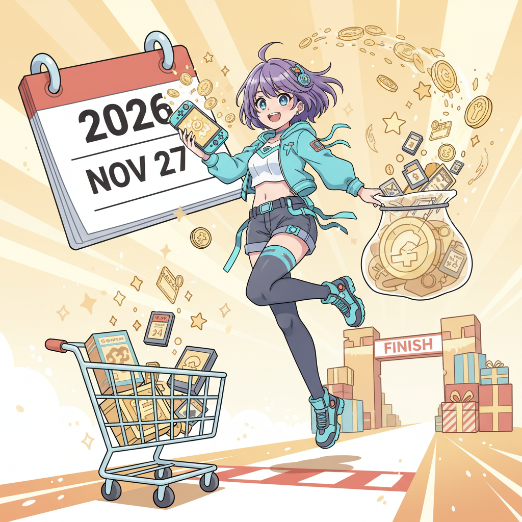 2026 Switch 黑五折扣預測:Black Friday 期間主機遊戲降幅大公開,Switch 黑五折扣 2026