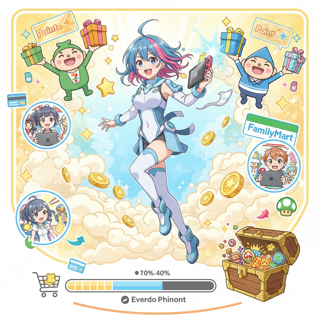 Switch 點數卡折扣碼(台灣):7-11、全家點數優惠與點數回饋攻略,Switch 點數卡 折扣