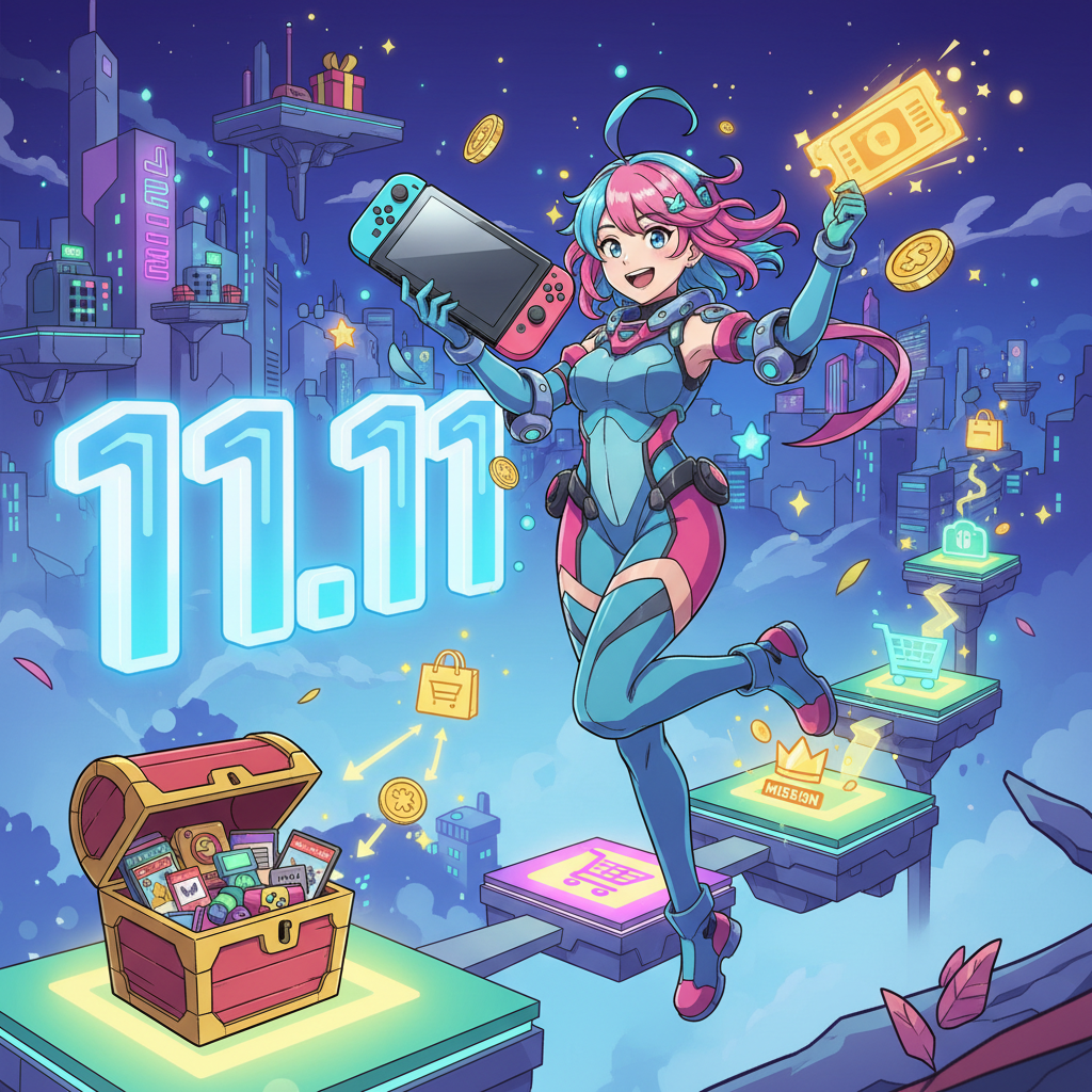 2026 Switch 雙 11 優惠:1111 購物節各大平台 Switch 主機折價券整理,Switch 雙11 優惠