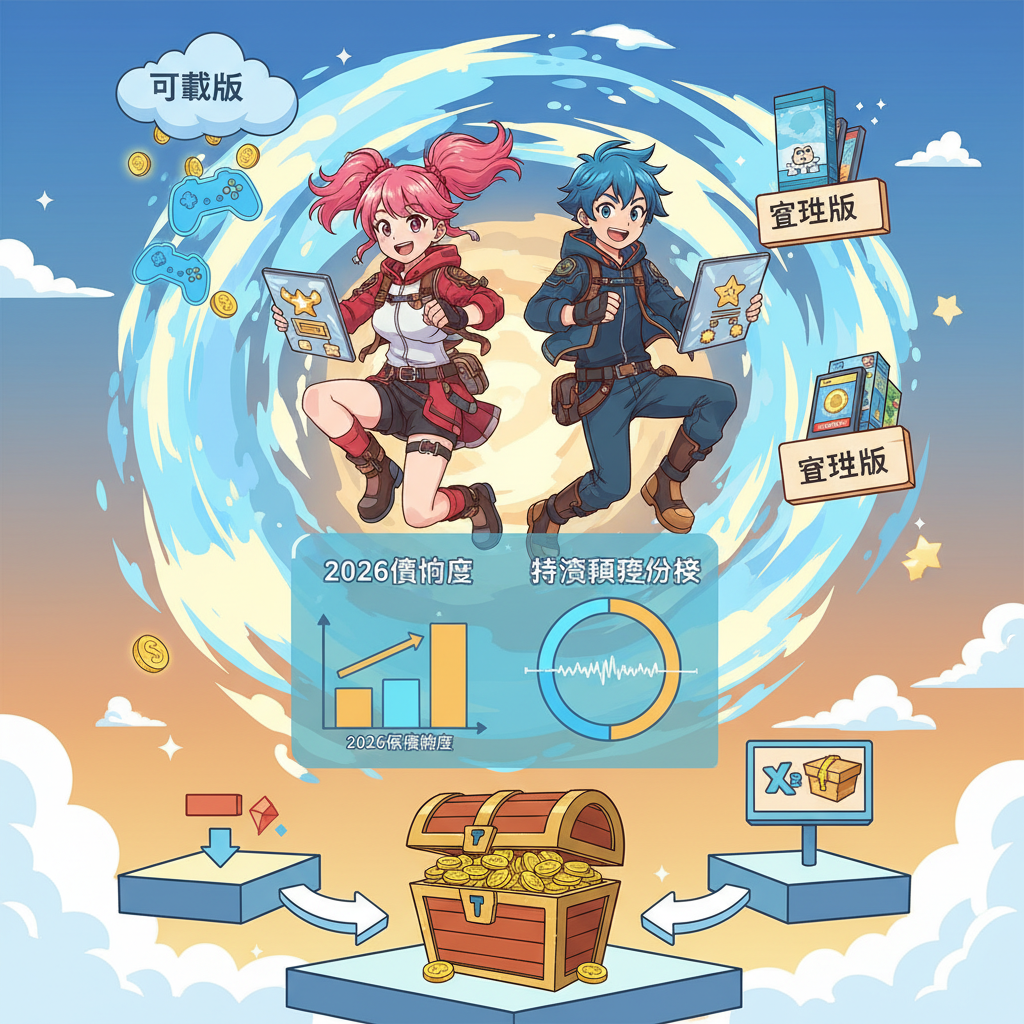 Switch 下載版 vs 實體版：2026 價格比較與各平台特價頻率分析,Switch 下載版 便宜