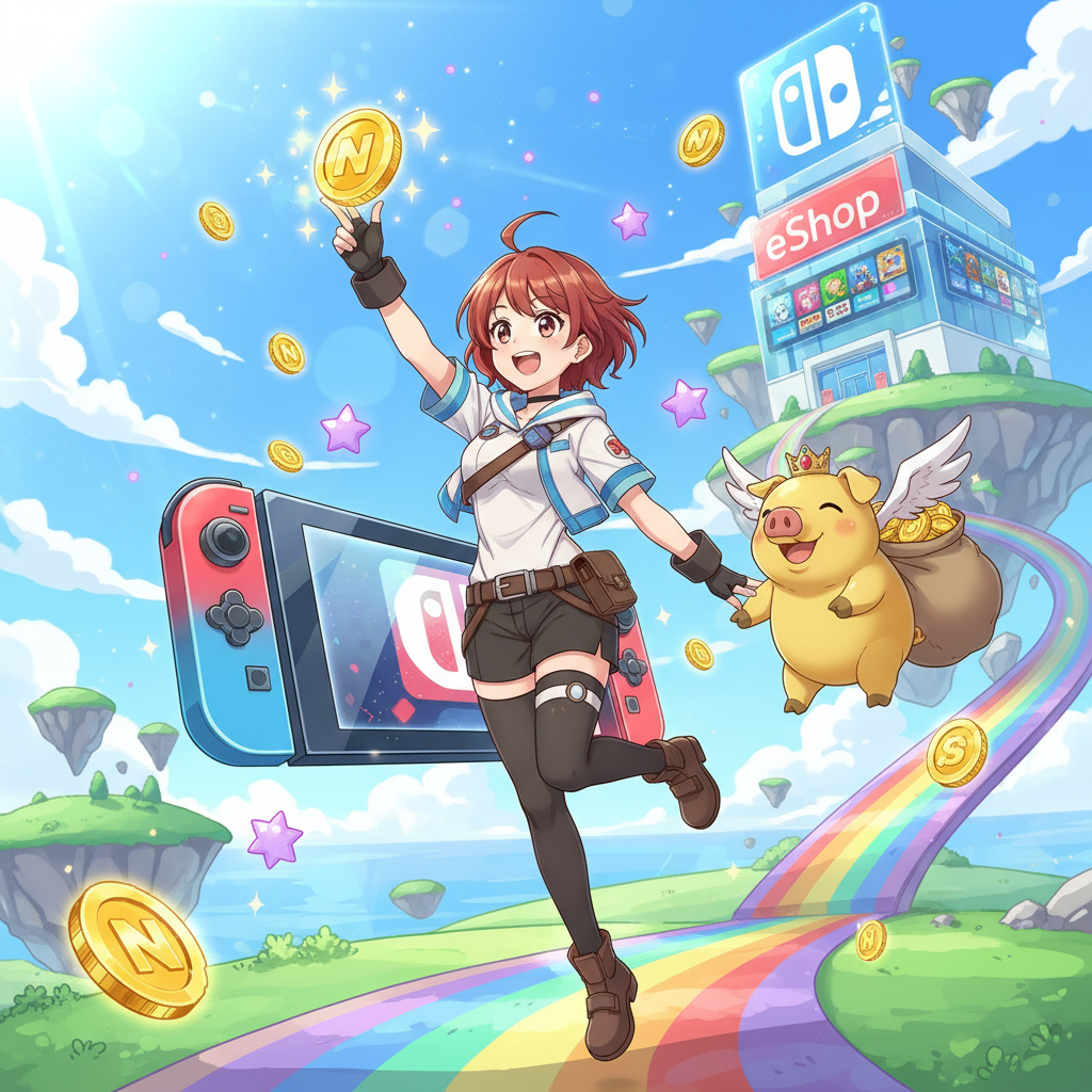 Switch 點數兌換商城折扣：如何用黃金點數折抵 eShop 消費金額？,Switch 黃金點數 折抵