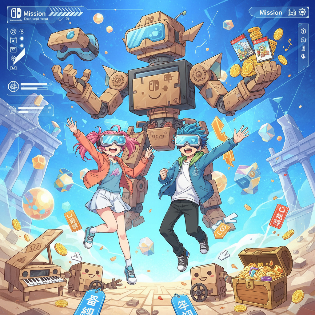 2026 Switch VR 設備折扣：Labo 系列與 VR 遊戲最新優惠情報,Switch VR 折扣