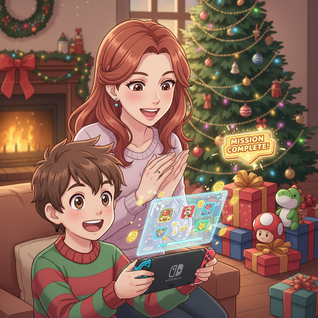 2026 Switch 聖誕節禮物清單：兒童專屬遊戲折扣與親子遊戲推薦,Switch 聖誕節 折扣
