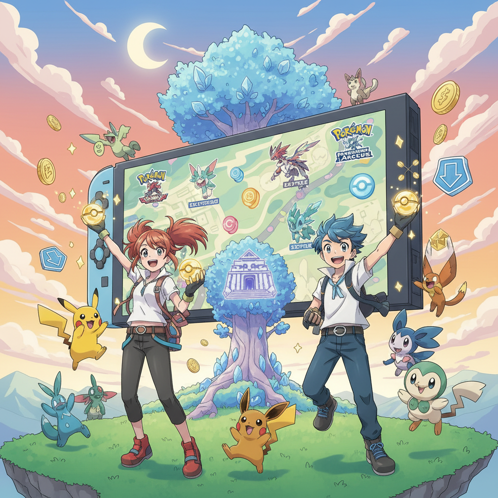 Switch 寶可夢系列遊戲折扣：2026 包含朱/紫、阿爾宙斯特價匯整,Switch 寶可夢 折扣