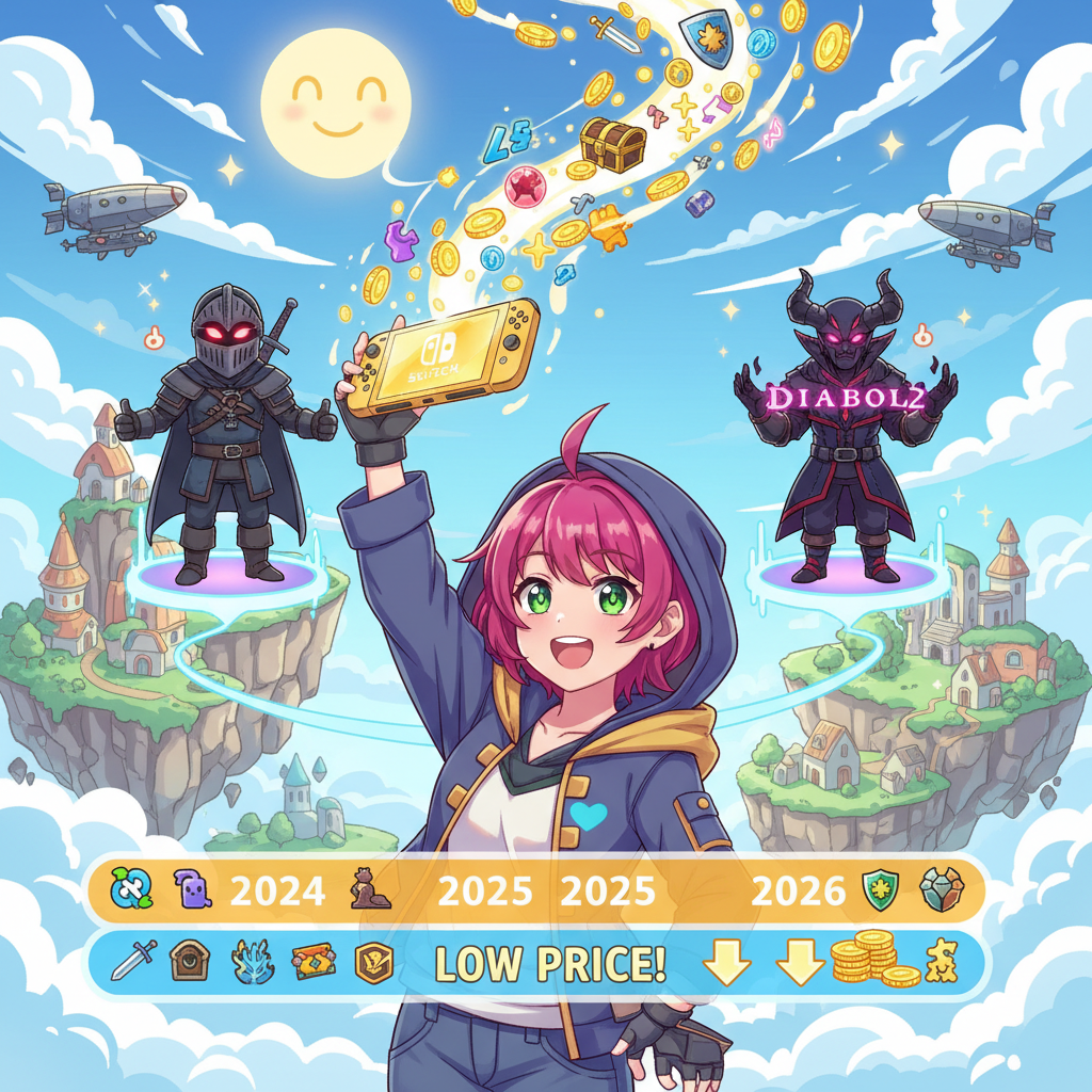 Switch 第三方大作折扣：巫師3、暗黑破壞神 2026 歷史低價追蹤,Switch 歷史低價