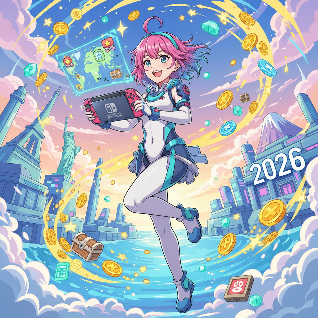 如何跨區購買 Switch 遊戲?2026 最新省錢攻略與各國匯率比較,Switch 跨區購買 2026