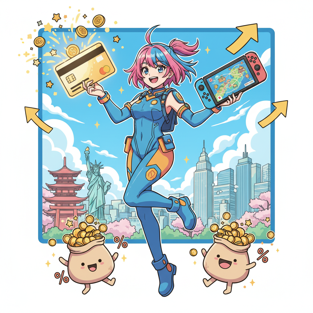 2026 台灣信用卡 Switch eShop 跨區測試：哪張卡在日美服回饋最高？,Switch 跨區 信用卡回饋