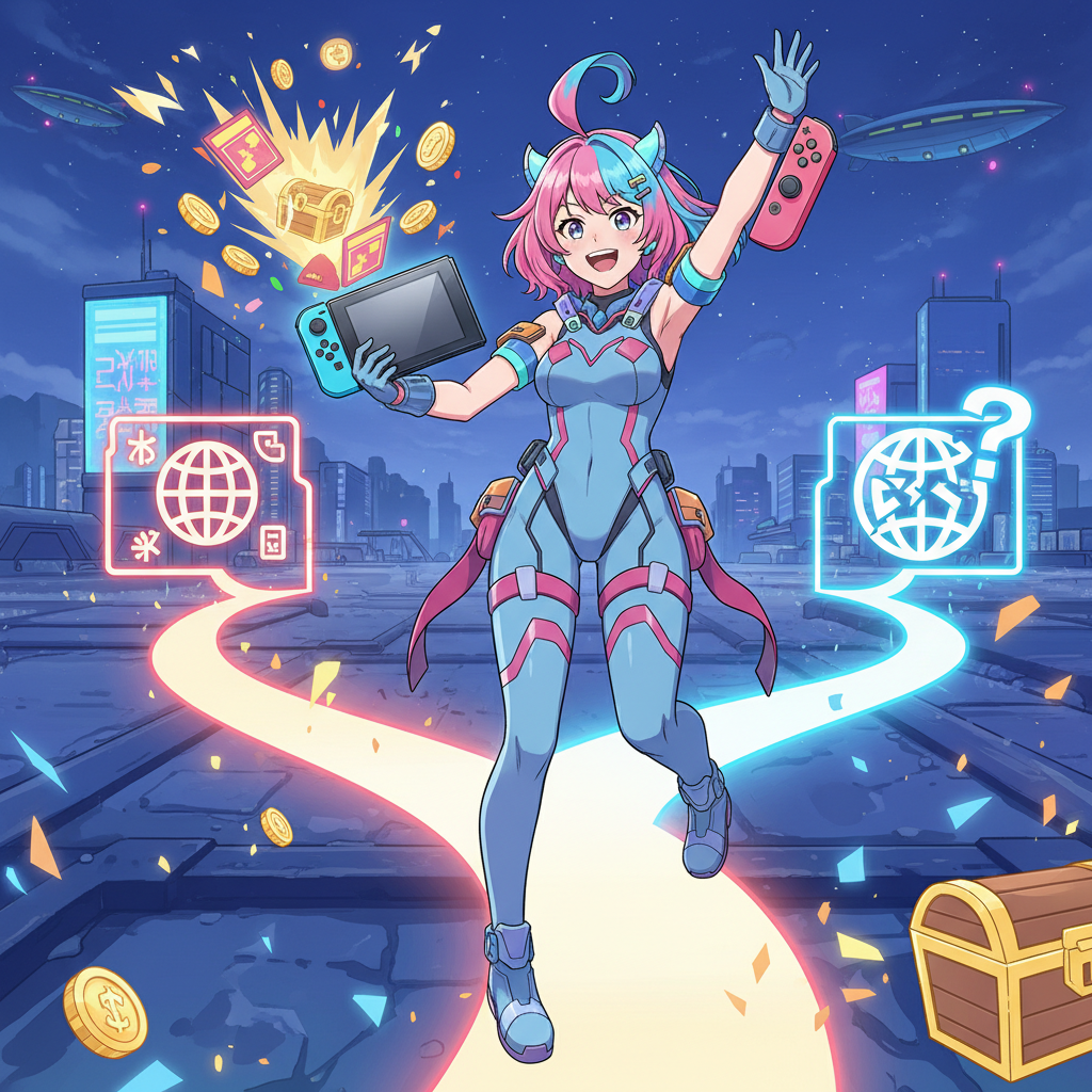 2026 Switch 跨區「全區」與「分區」遊戲差異:買錯可能沒中文!,Switch 全區 分區 差異