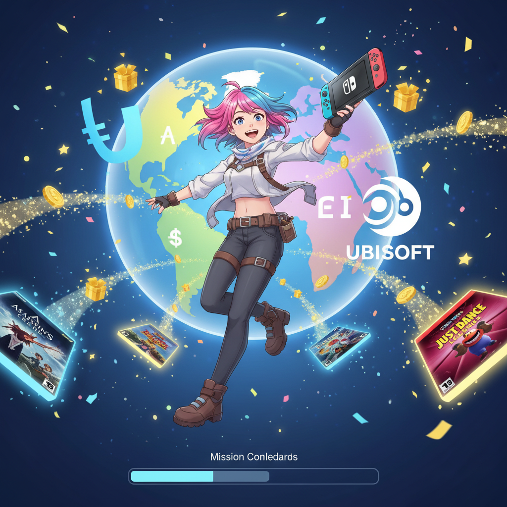 2026 Switch 跨區特價:育碧 (Ubisoft) 遊戲在各區 eShop 的折價頻率,Ubisoft Switch 折扣