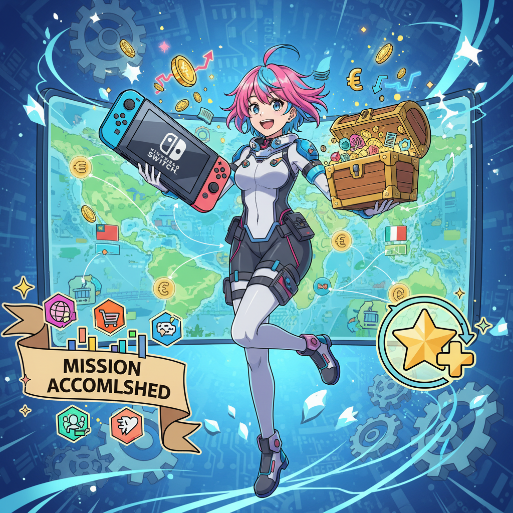 2026 Switch 跨區最新趨勢:數位版定價與匯率波動的連動關係,Switch 匯率 價格