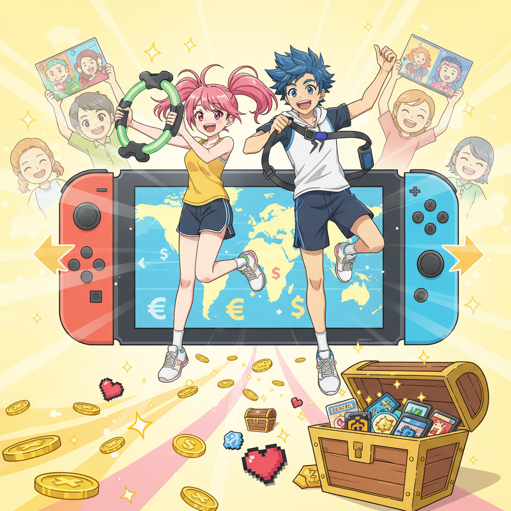 Switch 跨區購買《健身環大冒險》數位版(若有):各區價格分析,健身環大冒險 跨區