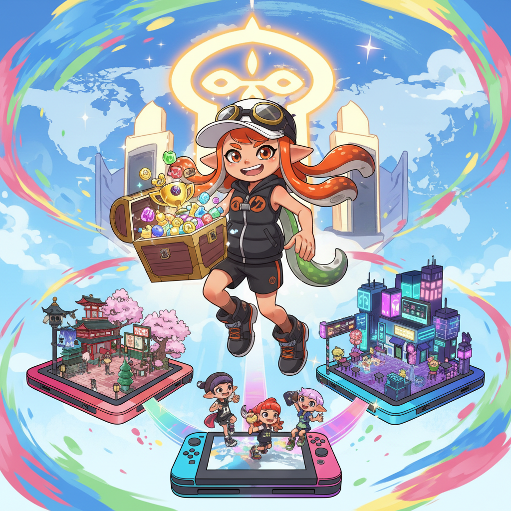 Switch 跨區購買《斯普拉遁 3》：祭典區域限制與帳號區域關係解析,斯普拉遁3 祭典 區域