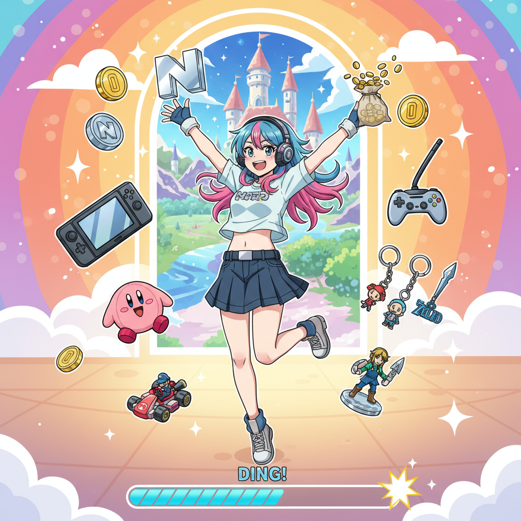 Switch 跨區後的任天堂點數（Platinum Points）兌換實體贈品攻略,任天堂點數 換贈品