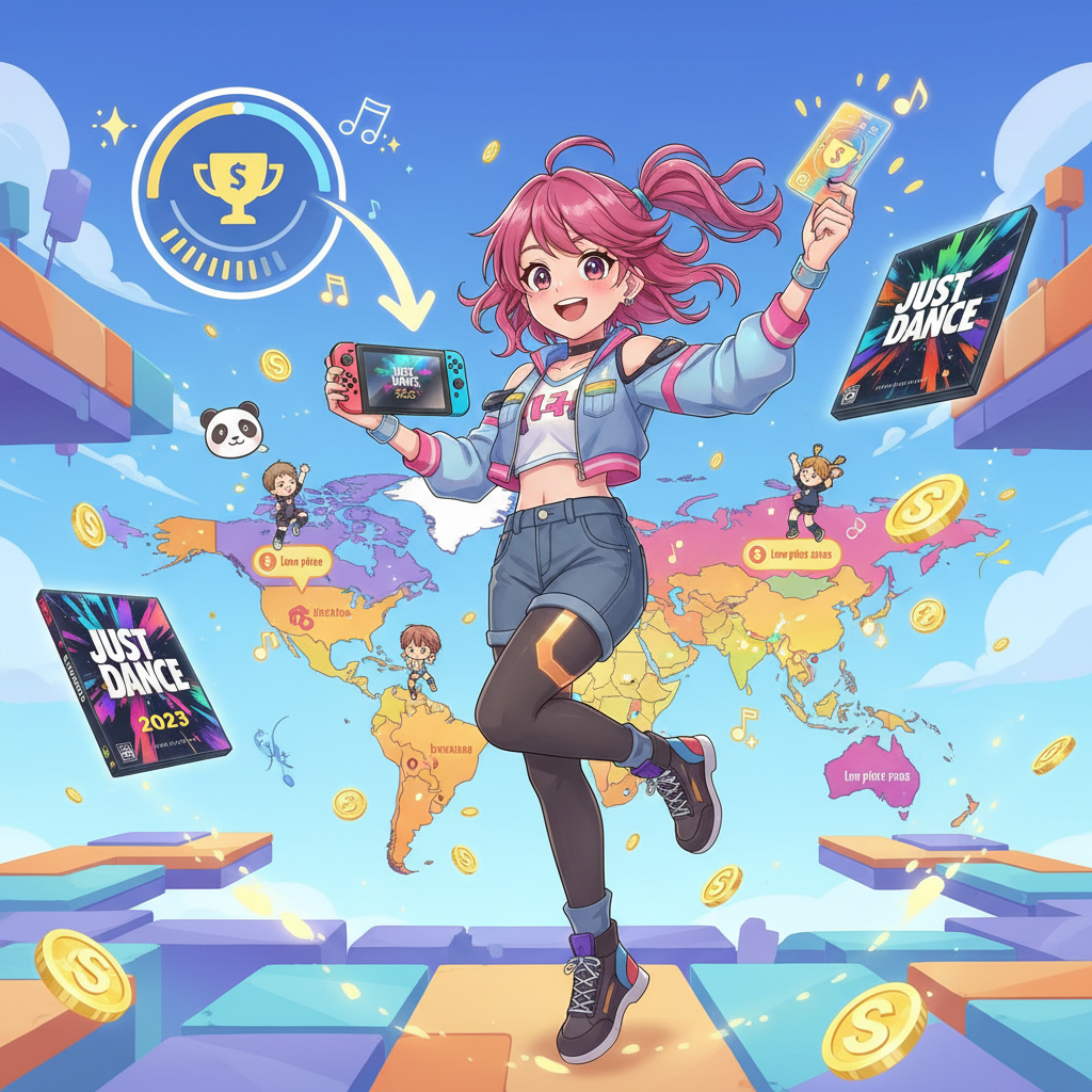 Switch 跨區購買《JUST DANCE》：各年度版本在低價區的折扣趨勢,Just Dance 跨區 便宜