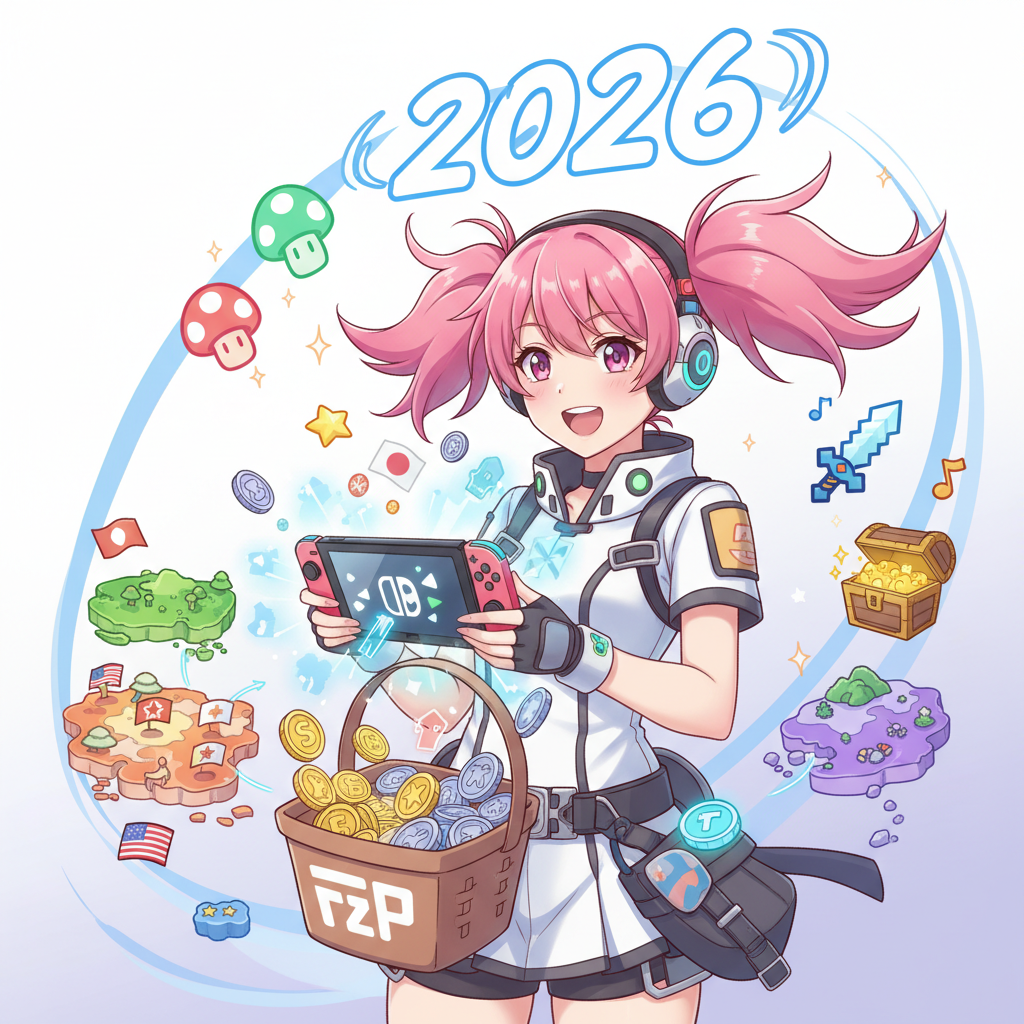 2026 Switch 跨區省錢玩家必玩：各國 eShop 獨佔的 F2P 免費遊戲,Switch 免費遊戲 推薦