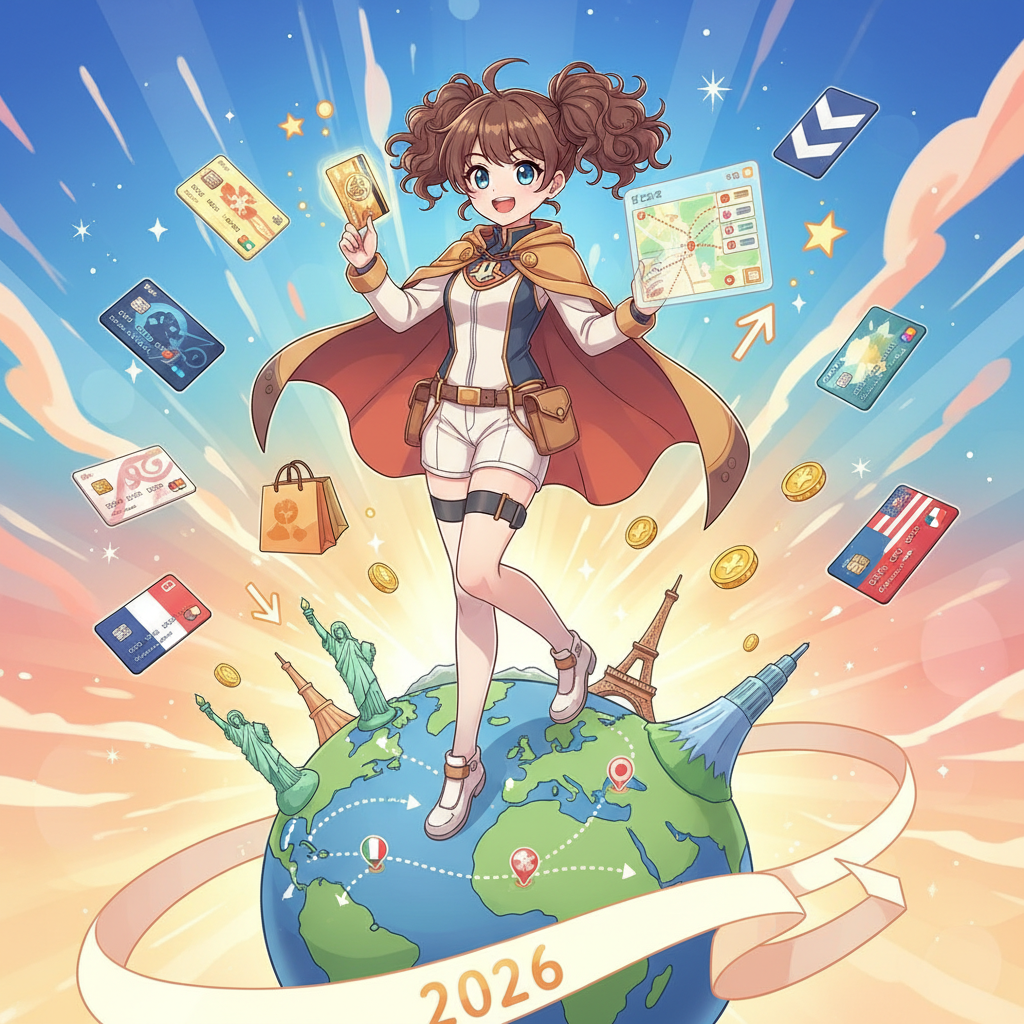 海外刷卡手續費減免 2026:精選 8 張國外實體消費高回饋信用卡,海外刷卡 優惠 2026