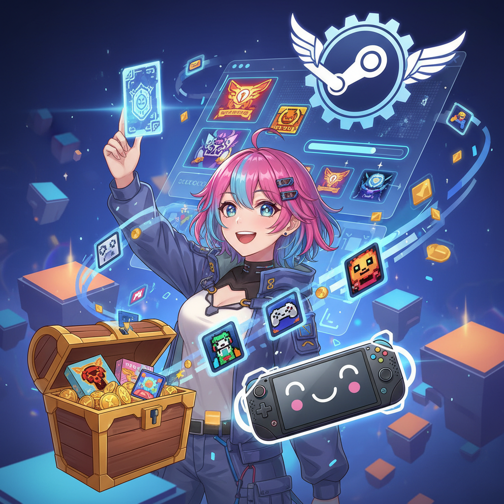 Steam 點數商店 2026 隱藏優惠：利用動態頭像序號換取遊戲折扣,Steam 點數商店