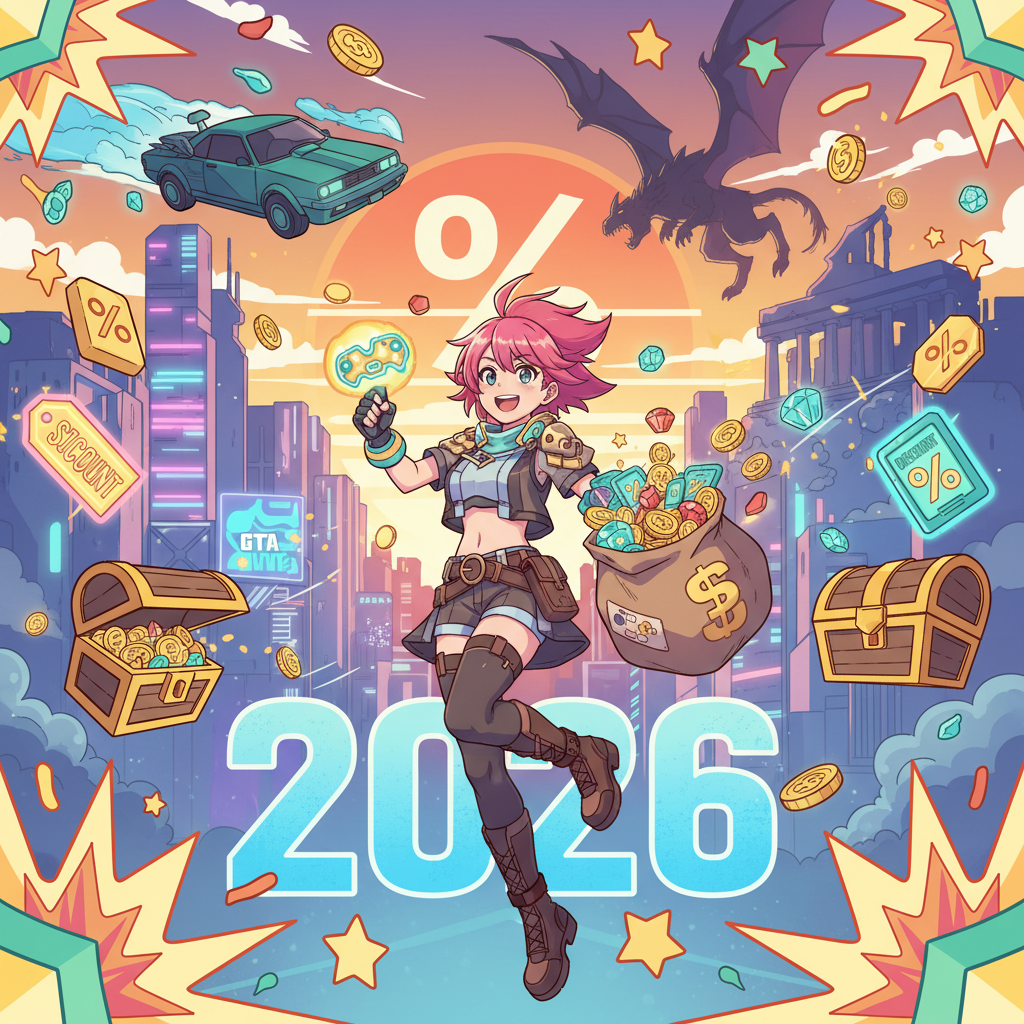 2026 遊戲界黑五 (Black Friday)：GTA 6、魔物獵人首降價預測,遊戲 黑五 折扣