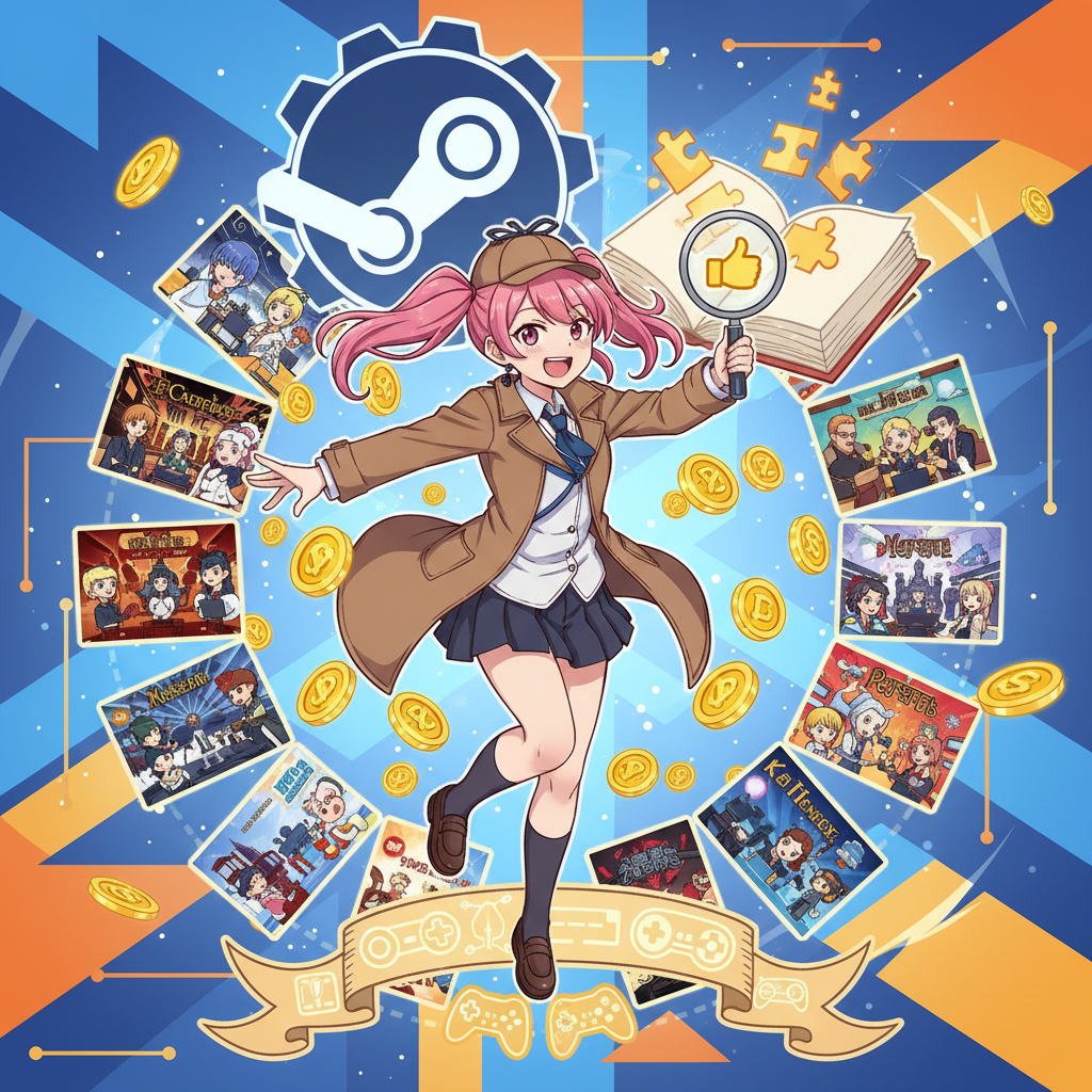 Steam 推理節 1/13 攻略：精選 10 款逆轉裁判類遊戲特價序號,Steam 推理節