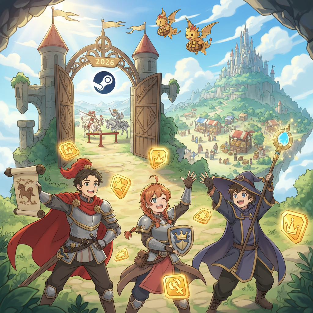 2026 Steam 中世紀節 4/21：騎馬與砍殺、十字軍之王 3 特價序號,Steam 中世紀節