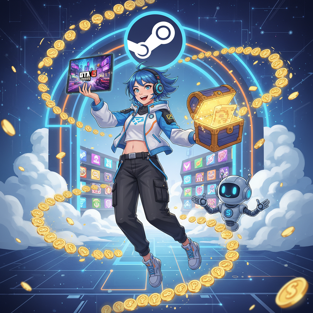 2026 Steam 點數商店更新:如何用點數兌換 GTA 6 限定動態背景,Steam 點數商店