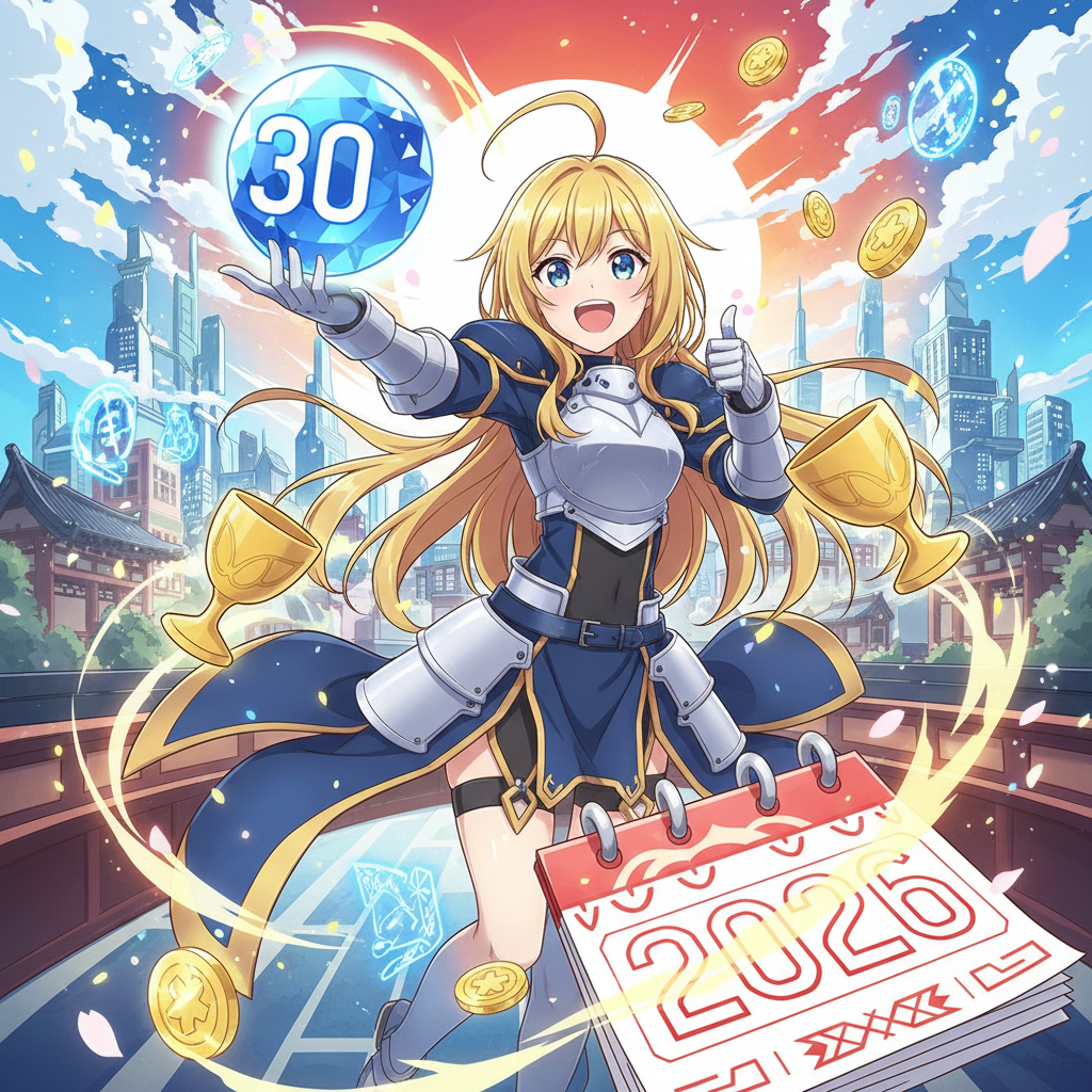 Fate/Grand Order 2026 正月序號:30 聖晶石與福袋召喚折扣教學,FGO 序號 2026