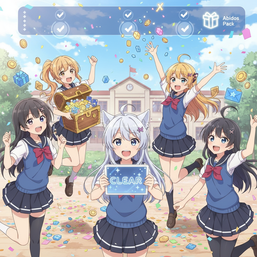 2026 蔚藍檔案 (Blue Archive) 攻略:3 階段攻略與阿拜多斯禮包碼,蔚藍檔案 禮包碼