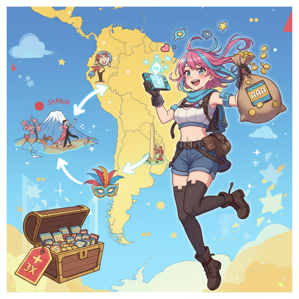 Switch 跨區買遊戲攻略 2026：如何在阿根廷、巴西區用 3 折買 AAA,Switch 跨區 2026